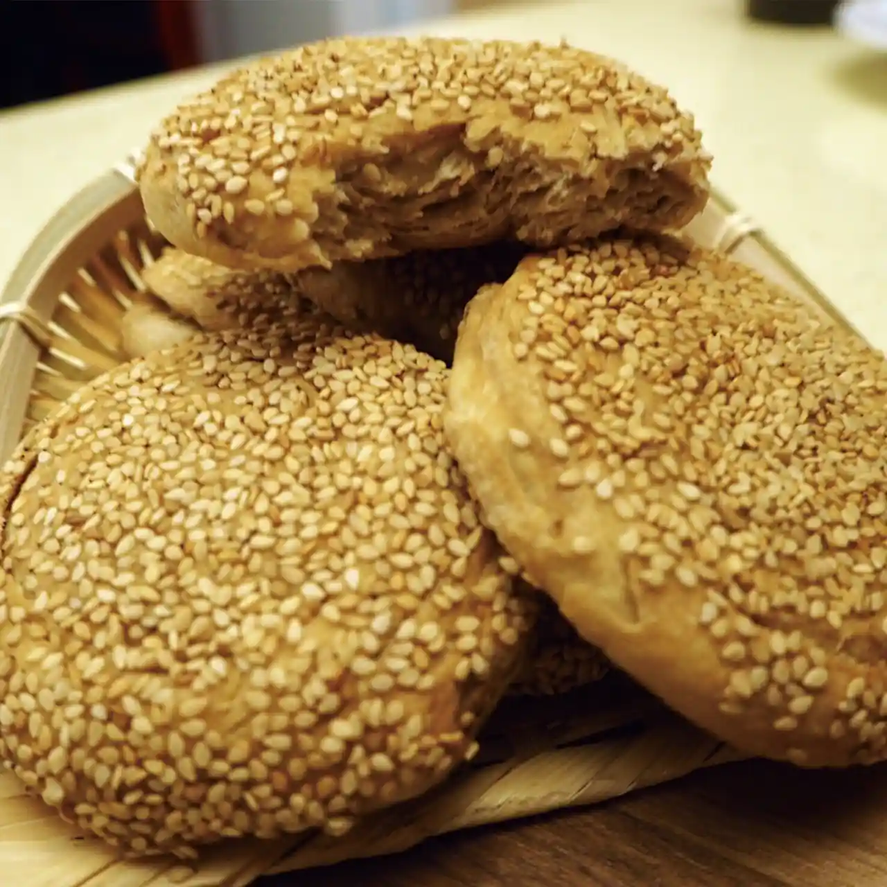 西和县麻烧饼炭火烧饼纯手工传统工艺烧饼
